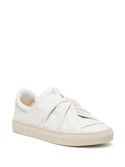 Ports 1961 knotted leather sneakers outlook