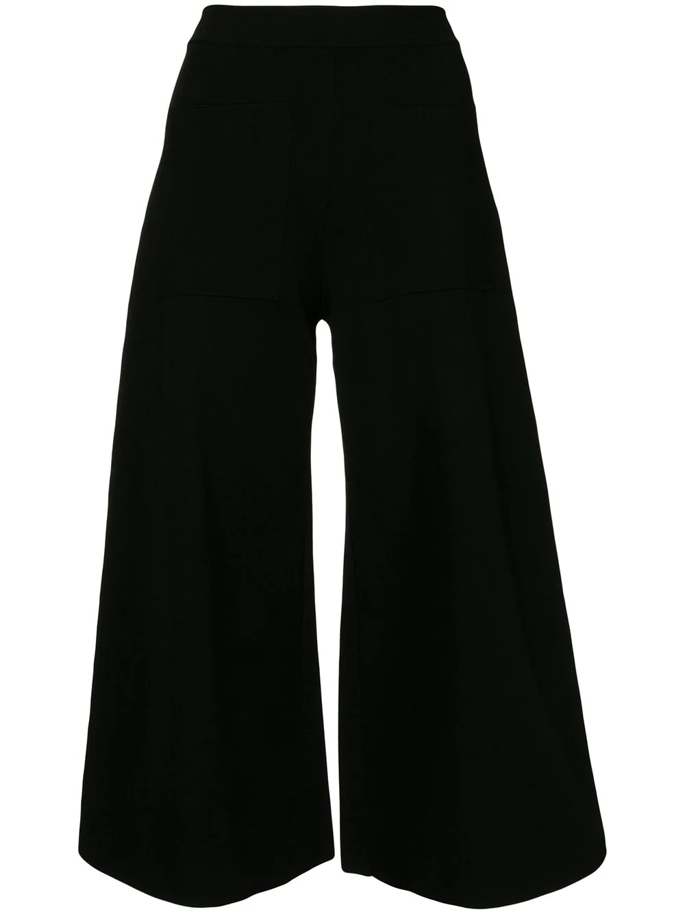 wide-leg cropped trousers - 1