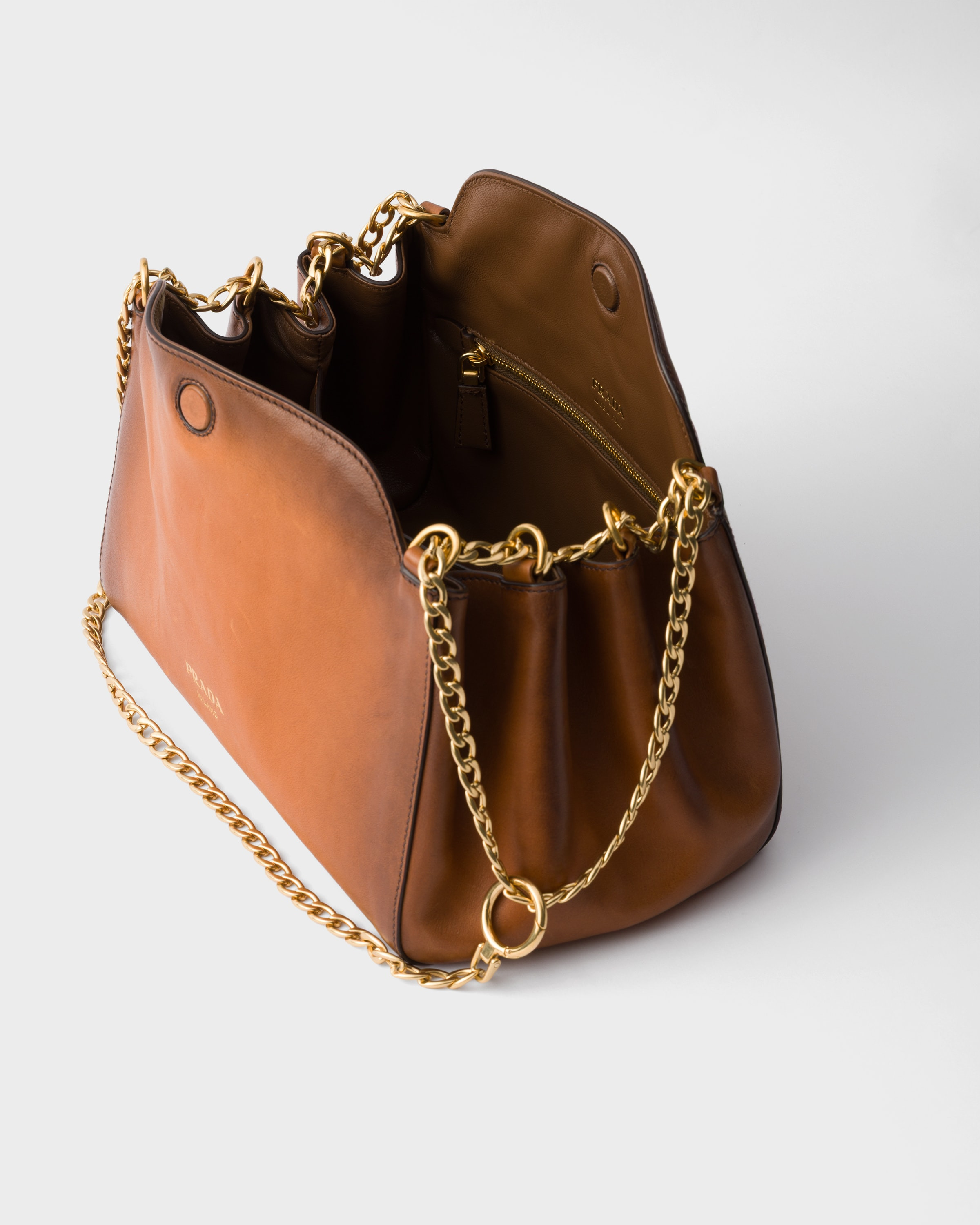 Small Prada Tumulte leather bag - 4