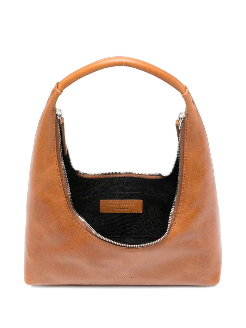 MARGESHERWOOD Margesherwood Zip Leather Shoulder Bag outlook