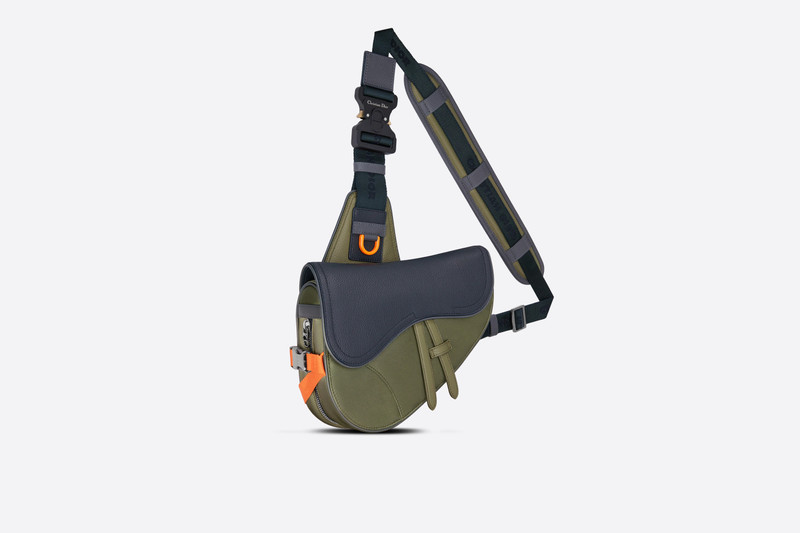 Dior DIOR AND SACAI Saddle Bag outlook