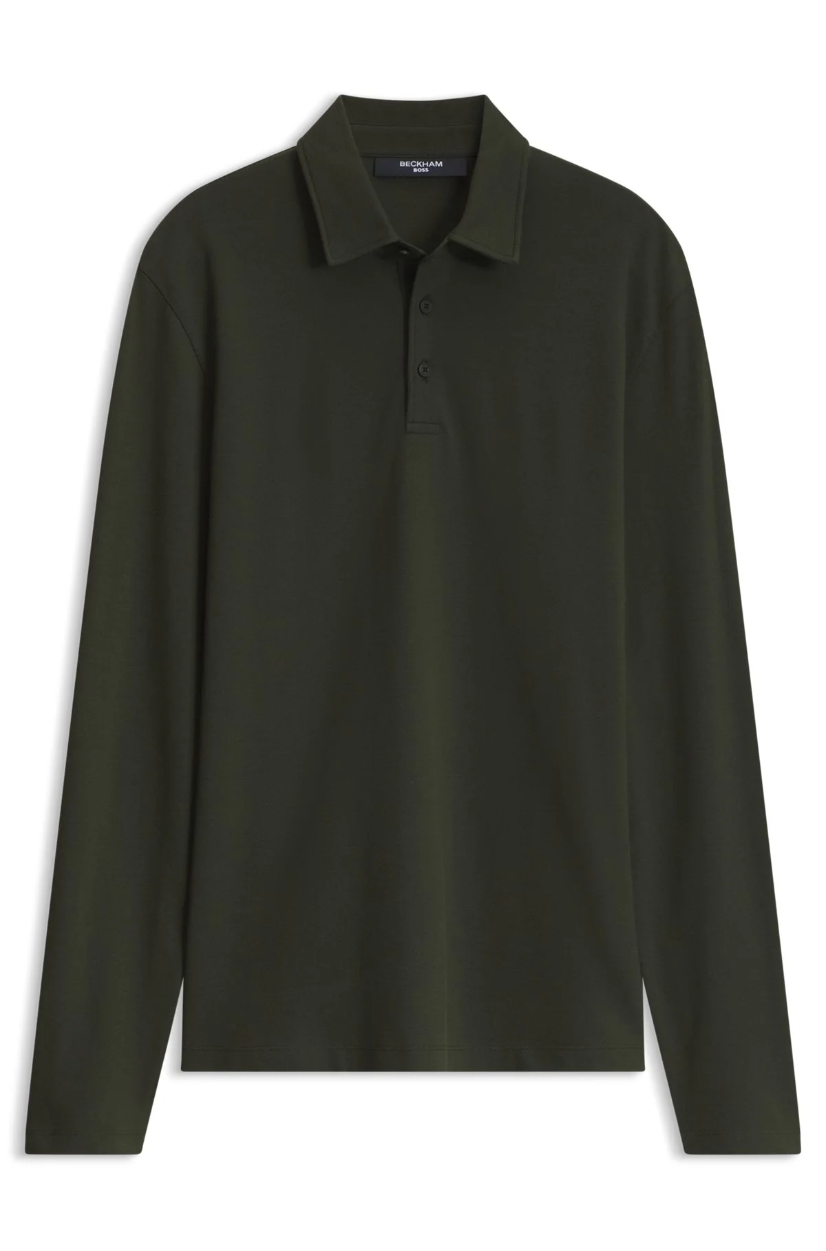 BOSS BY BECKHAM POLO SHIRT IN COTTON AND SILK - 1