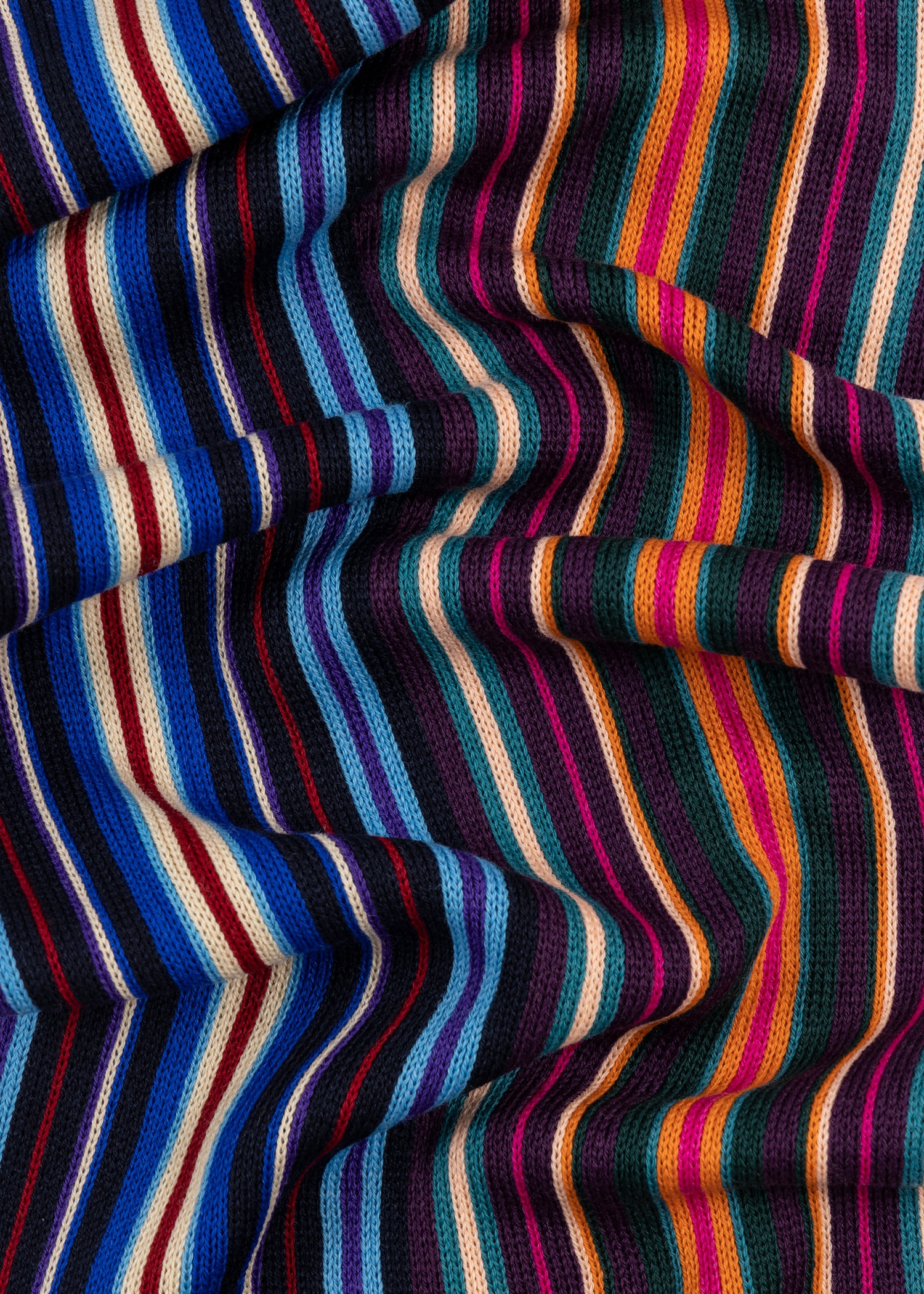 Merino Wool 'Spectrum Stripe' Scarf - 4