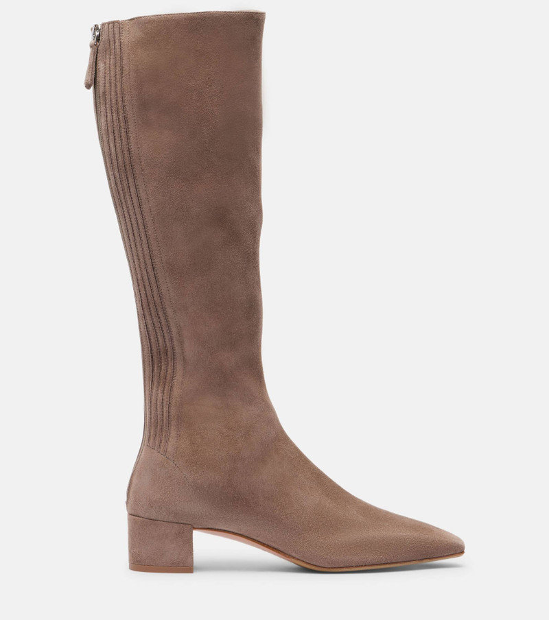 Saint Honoré 35 suede knee-high boots 5
