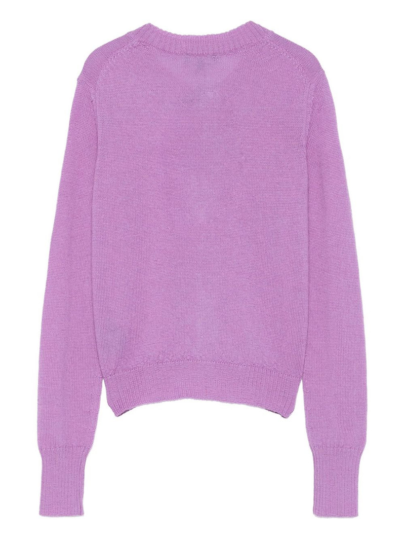 soeur button-front wool-alpaca cardigan outlook