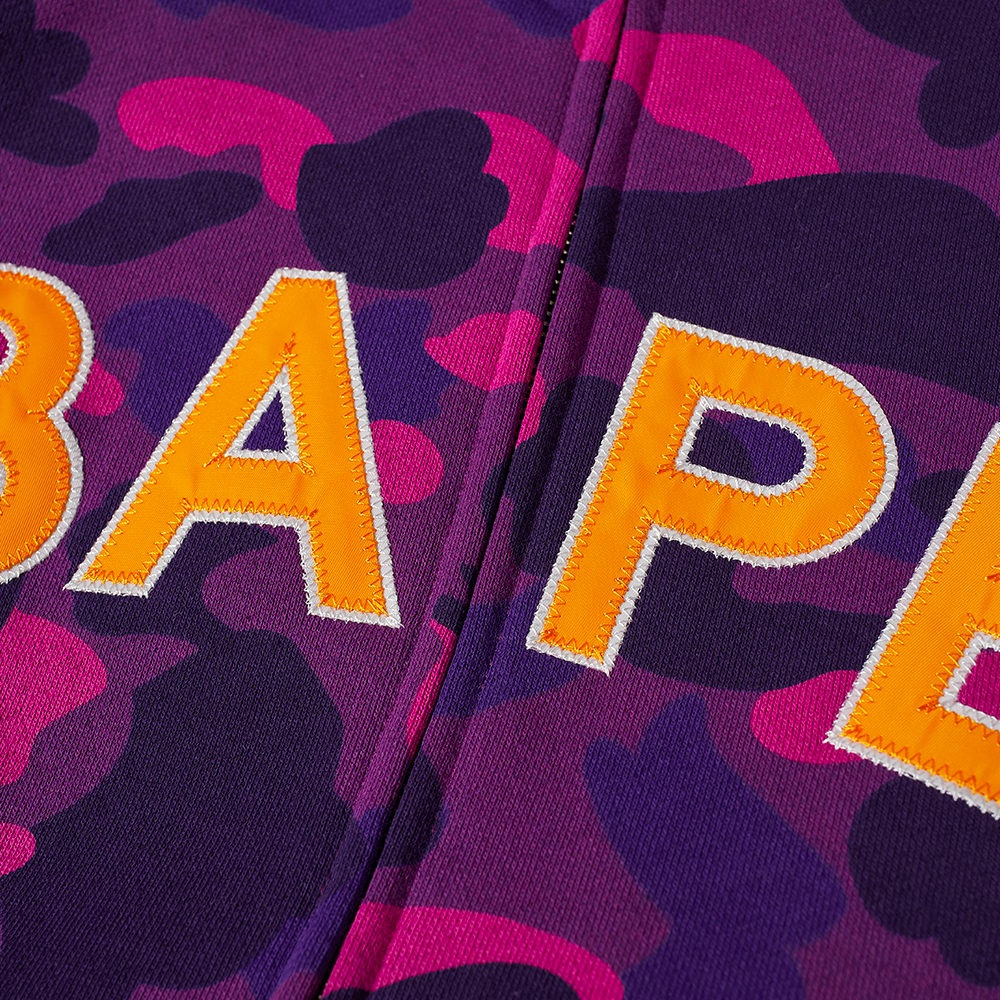 A Bathing Ape Colour Camo BAPE Full Zip Hoody - 3