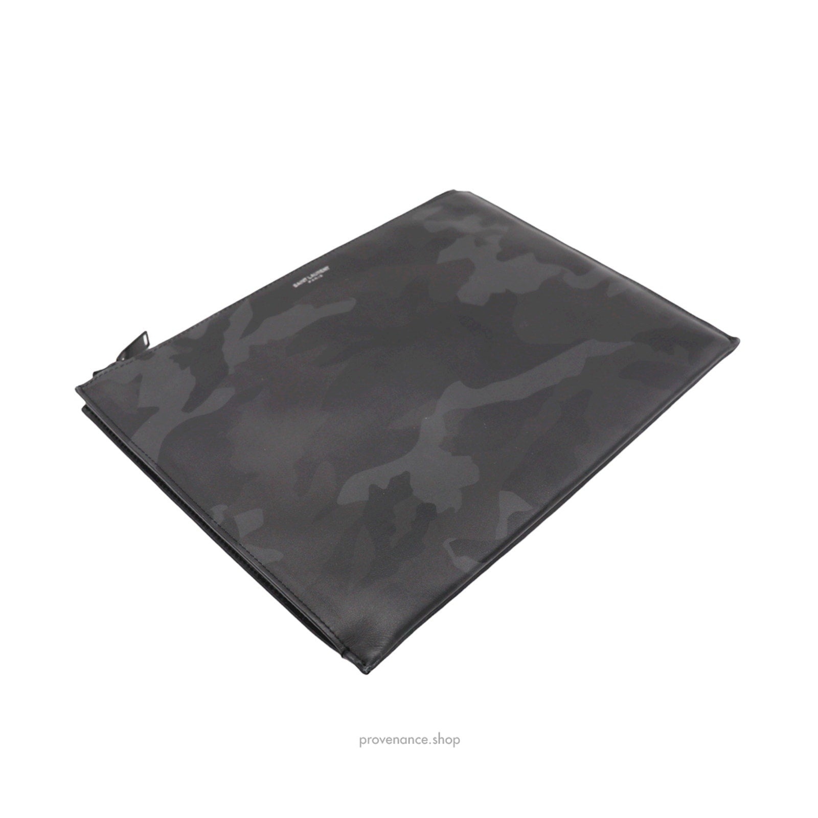 Saint Laurent Paris SLP Zipped Pouch - Shadow Camo - 3