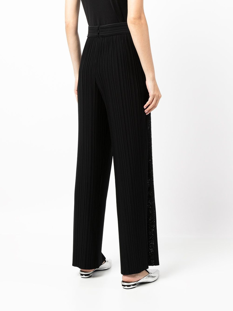 high-waisted pleated trousers 4