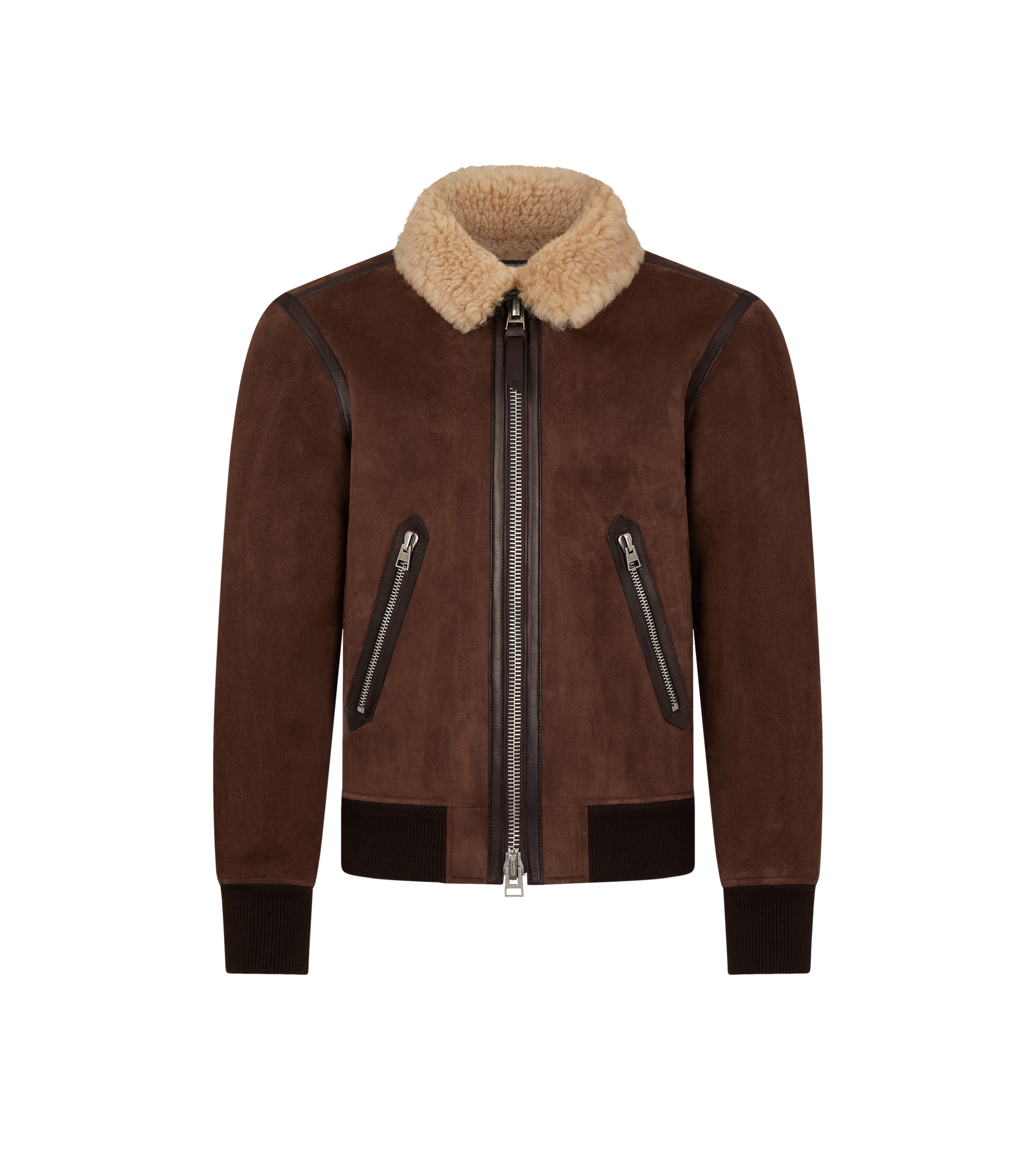 LIGHT SHEARLING FLIGHT BLOUSON - 1