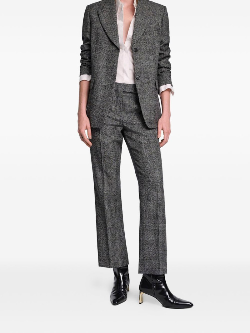 DOROTHEE SCHUMACHER glen-plaid peak-lapel blazer outlook
