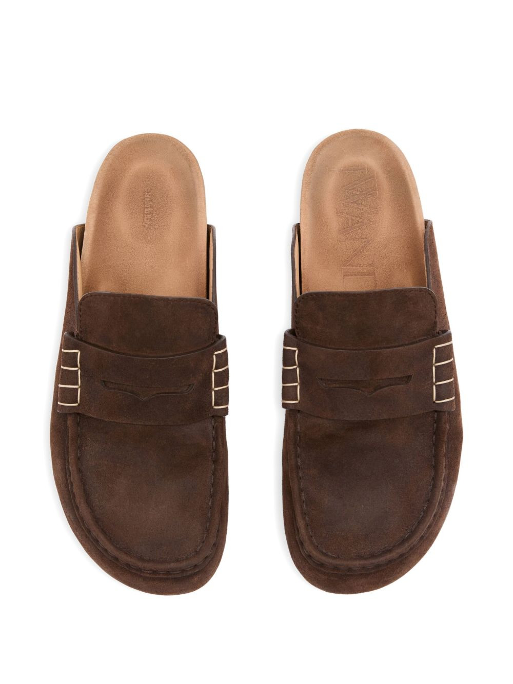 suede mules - 3
