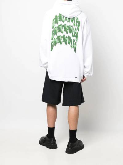 Raf Simons graphic-print hoodie outlook