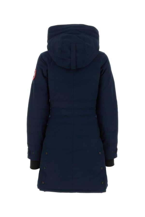 Midnight blue nylon Lorette down jacket - 2