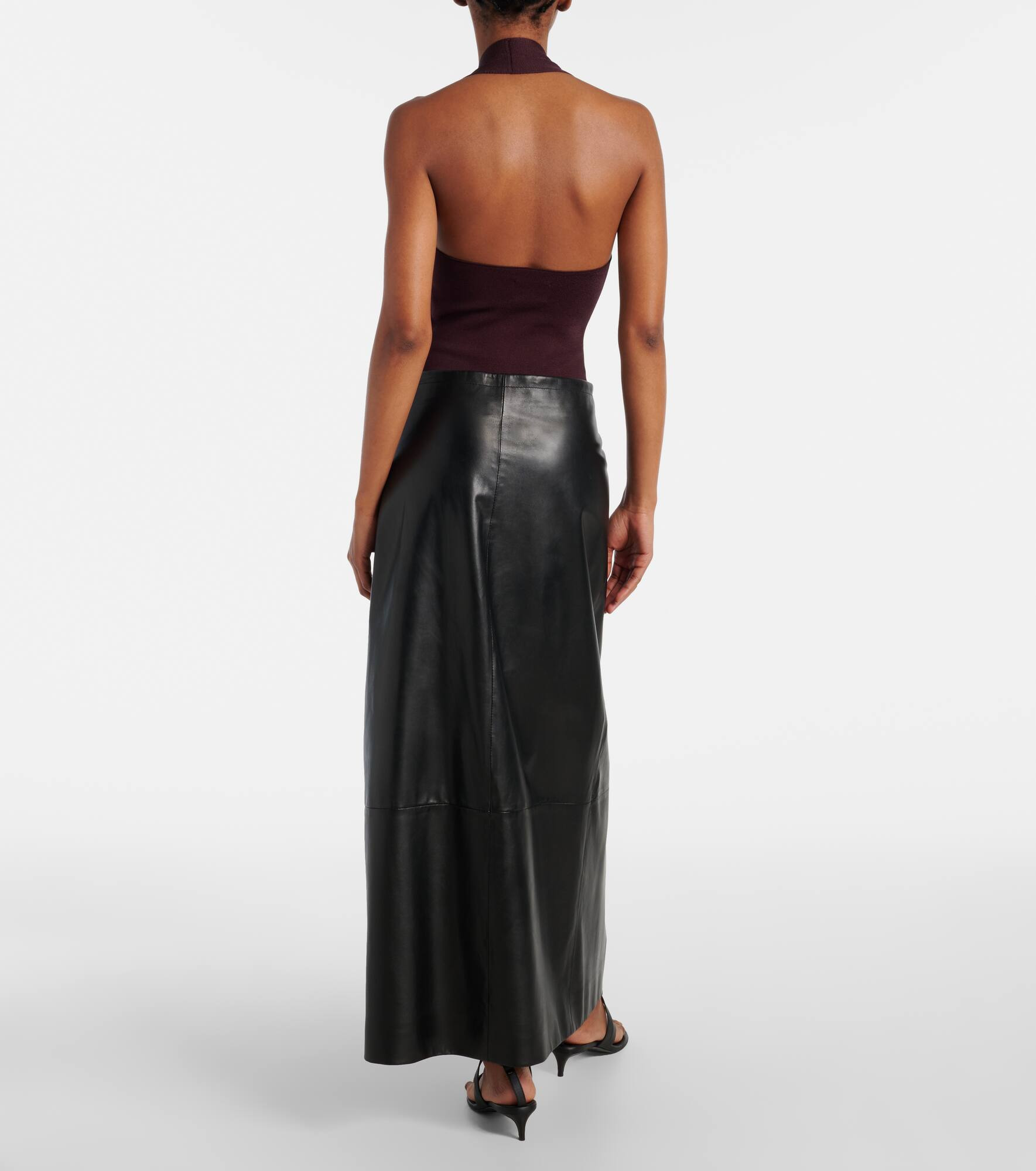 Toto knitted open-back bodysuit - 4