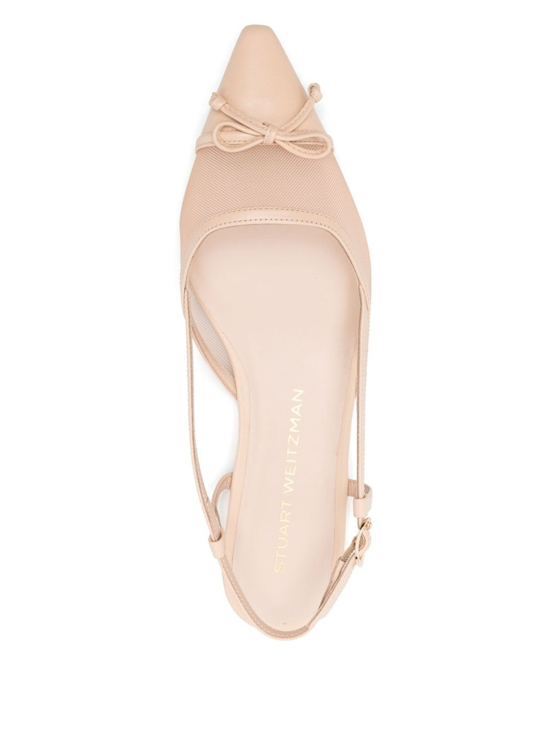 mesh-panel ballet flats 4