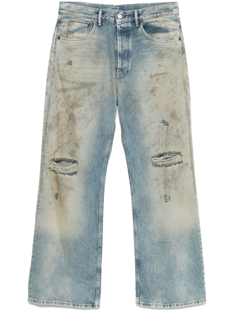 loose-cut jeans - 1