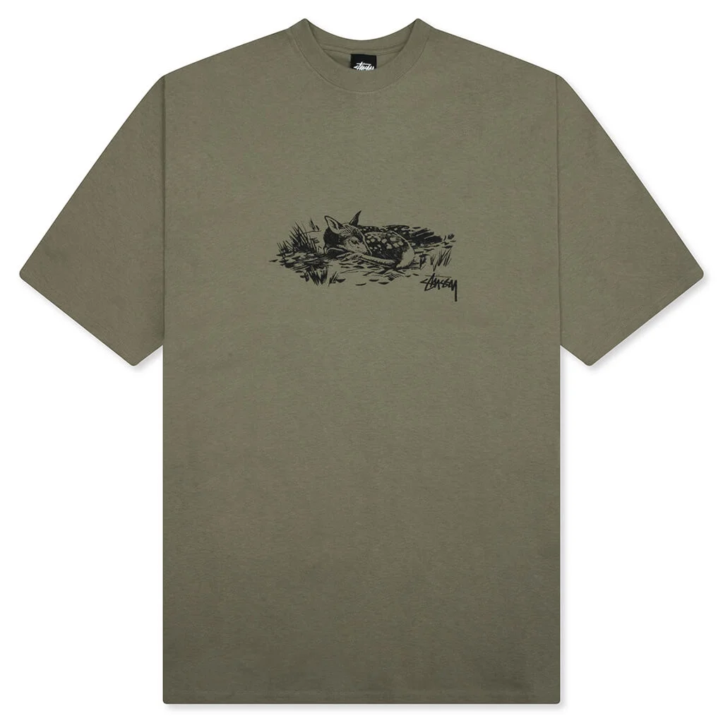 FAWN TEE - ARMY - 1