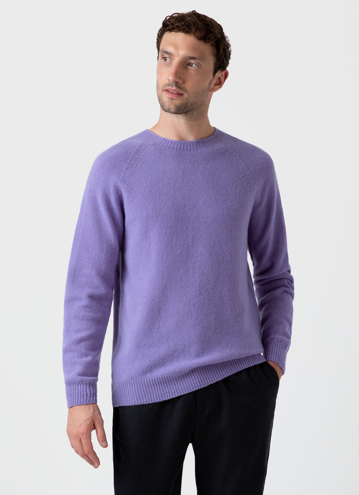 Lambswool Crew Neck Jumper - 2