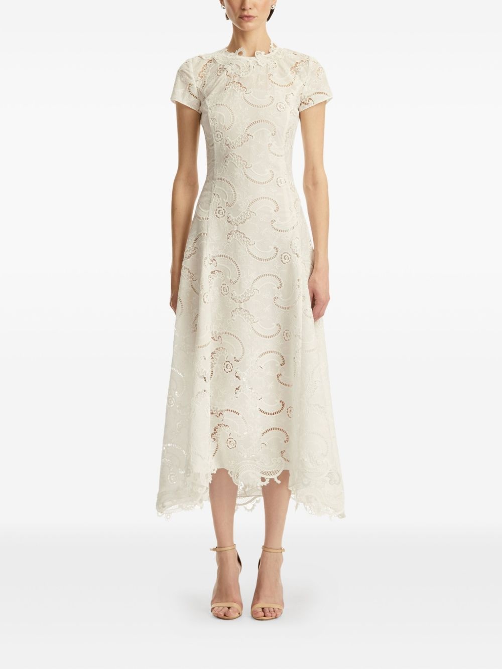 guipure lace dress - 2
