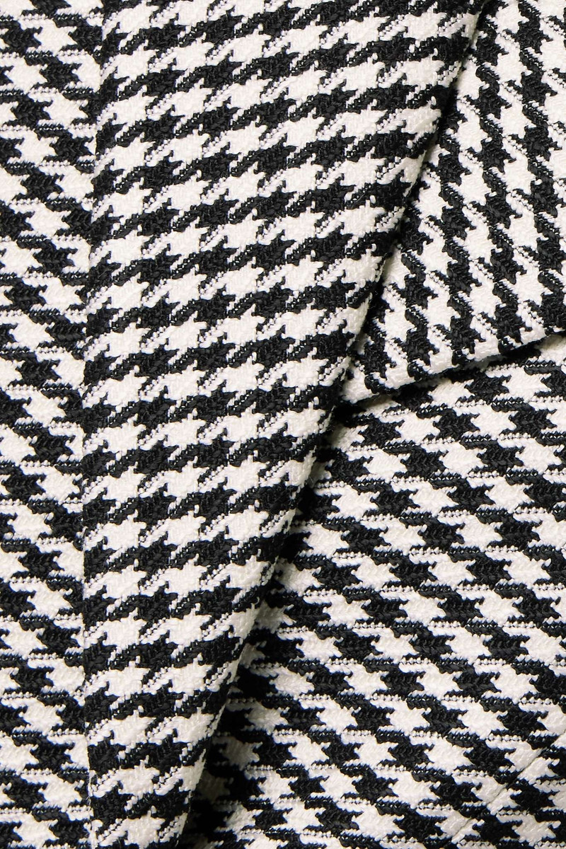 Hutchinson belted houndstooth woven blazer 5