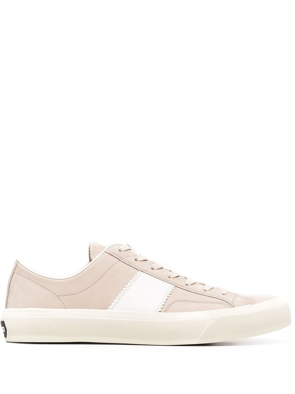 stripe low-top sneakers - 1