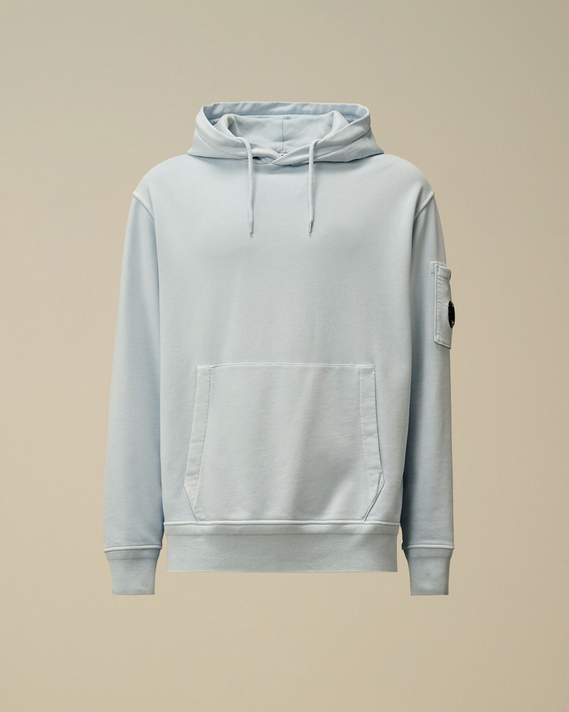 코튼 대각선 Fleece 저항 염색된 까마귀 렌즈 스웨터 1