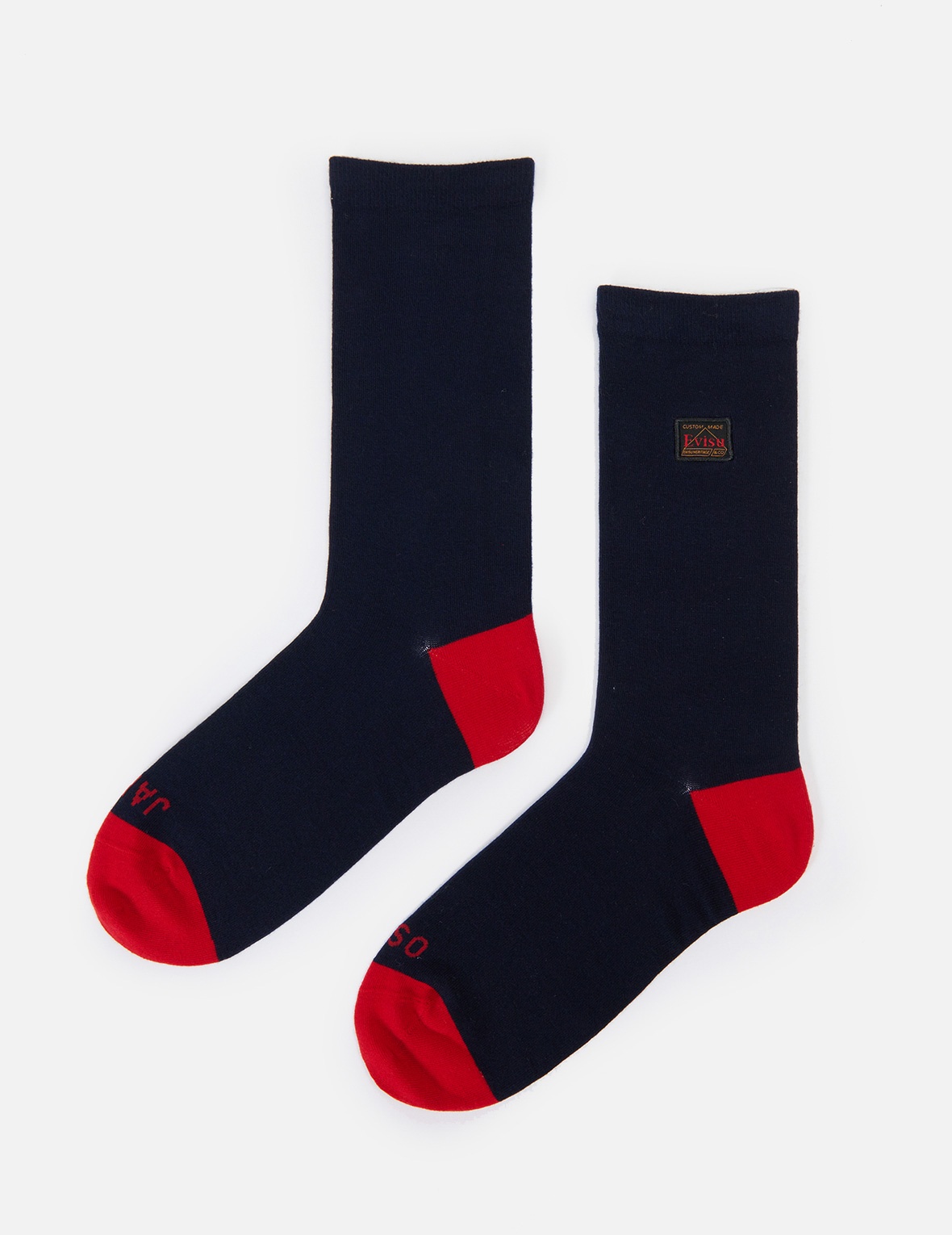 3-PACK MINI LABEL LONG SOCKS - 3
