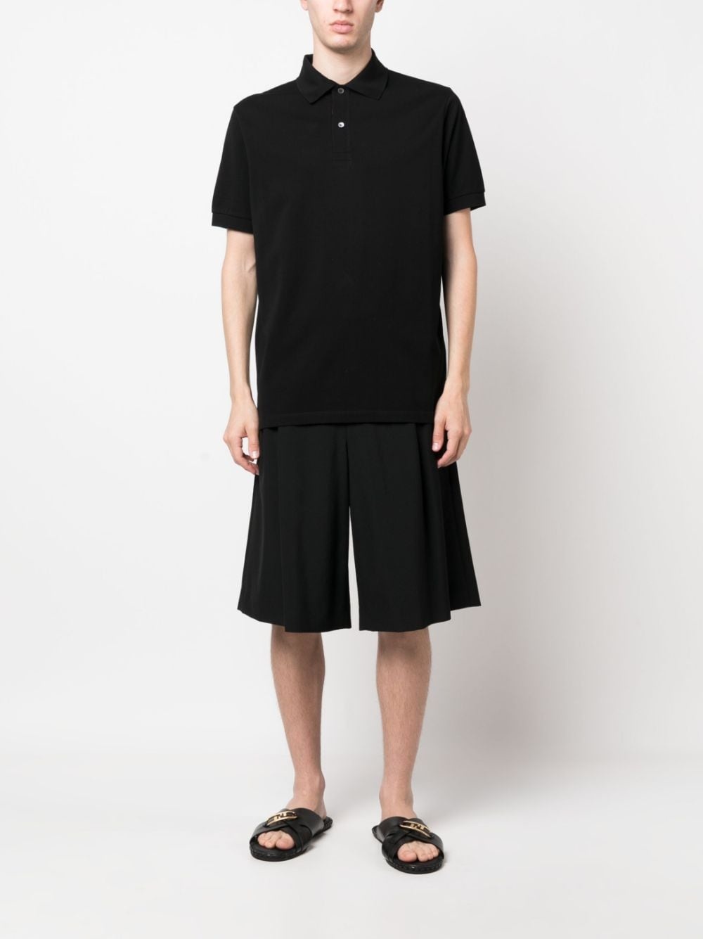 cotton polo shirt - 2