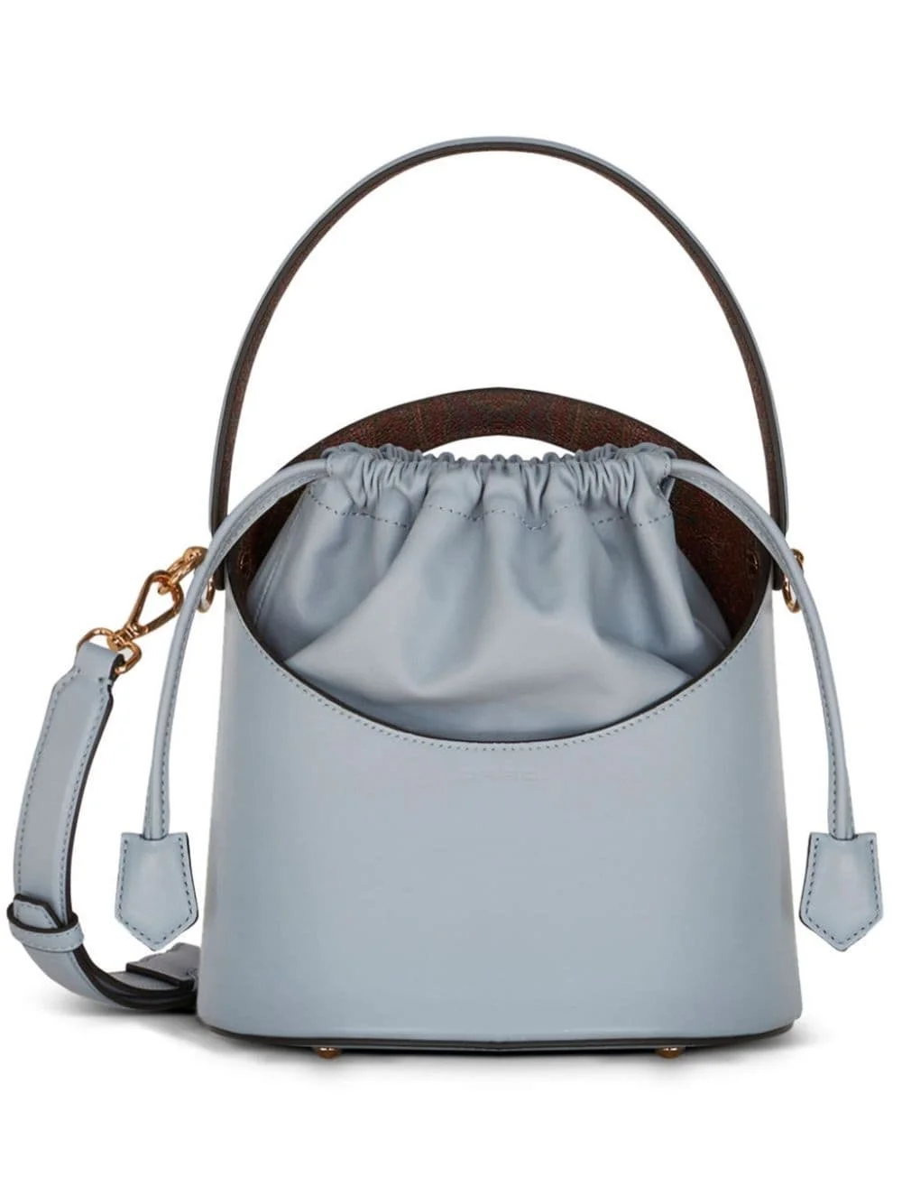 medium Saturno leather bucket bag - 1