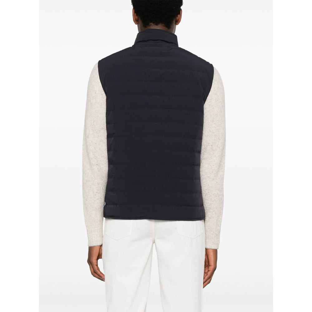 Brunello Cucinelli Blue Jackets - Waistcoats & Gilets Men - 5