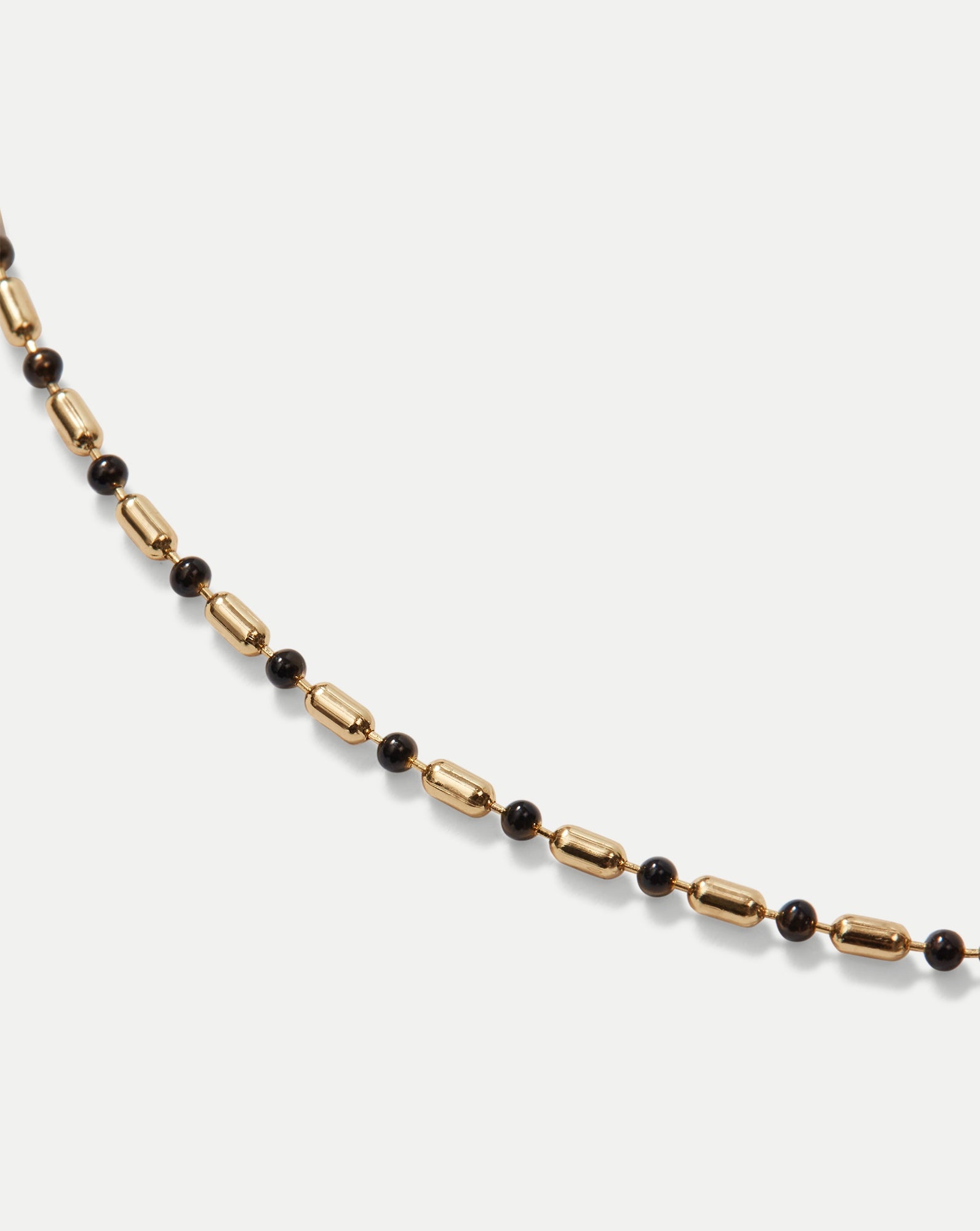 ENAMEL BEAD CHAIN NECKLACE - 4