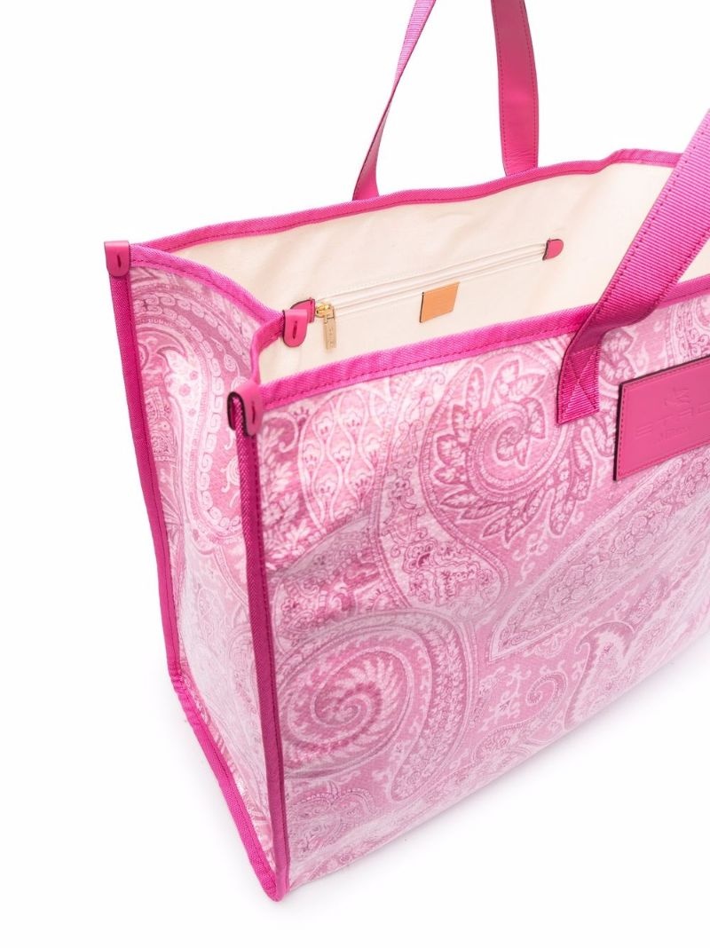 paisley-print tote bag - 5