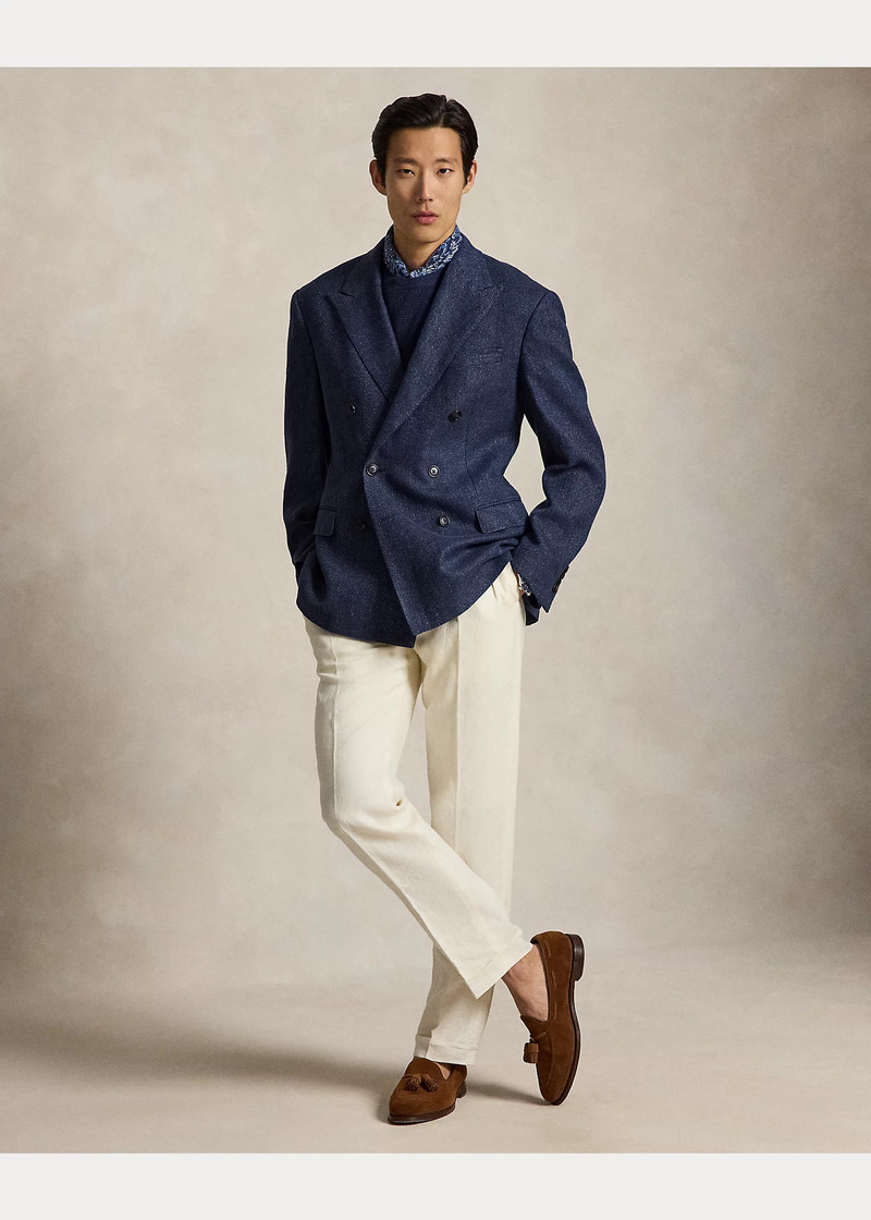 Polo Tailored Fit Linen Suit Jacket 3