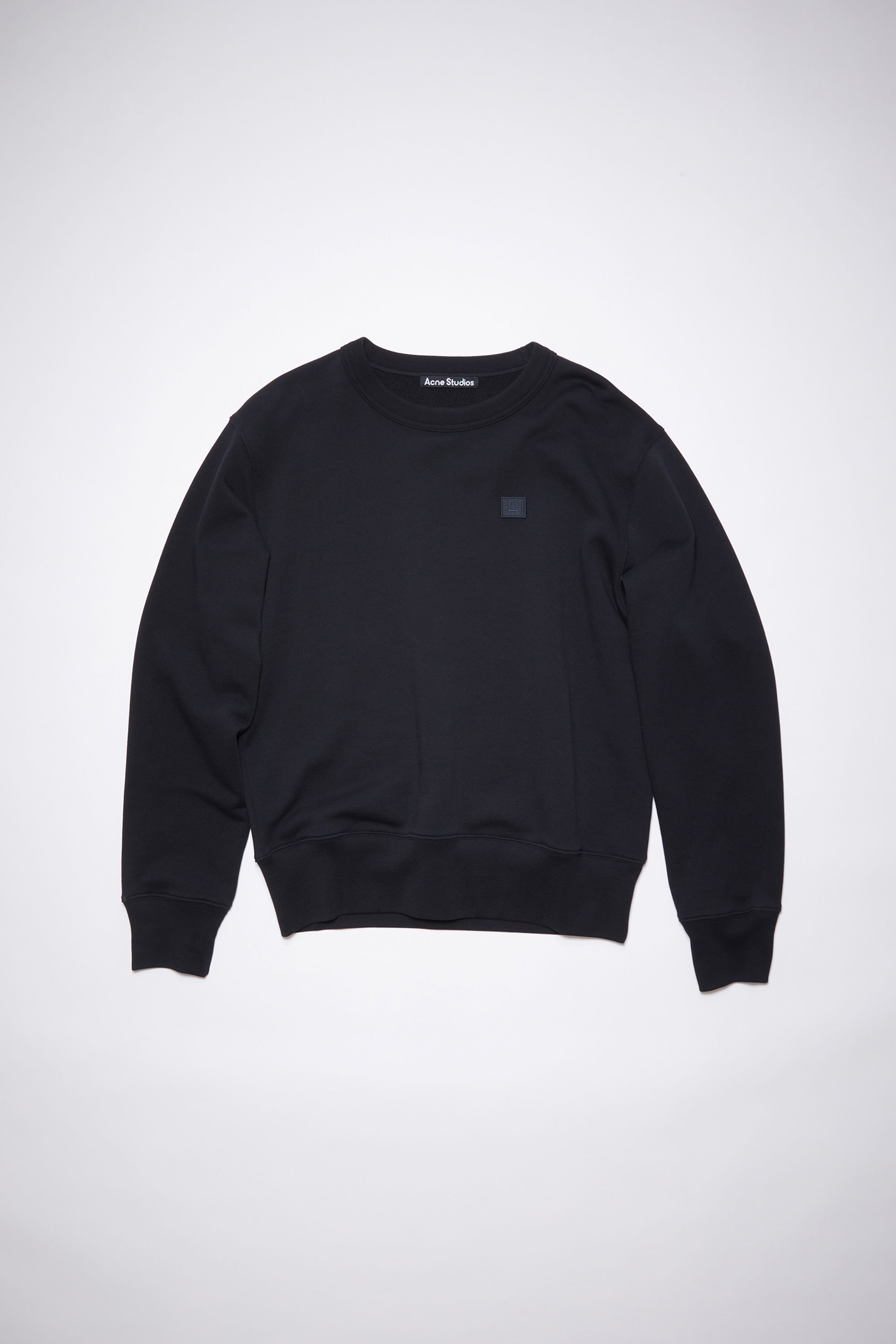 Crew neck sweatshirt - Black - 1