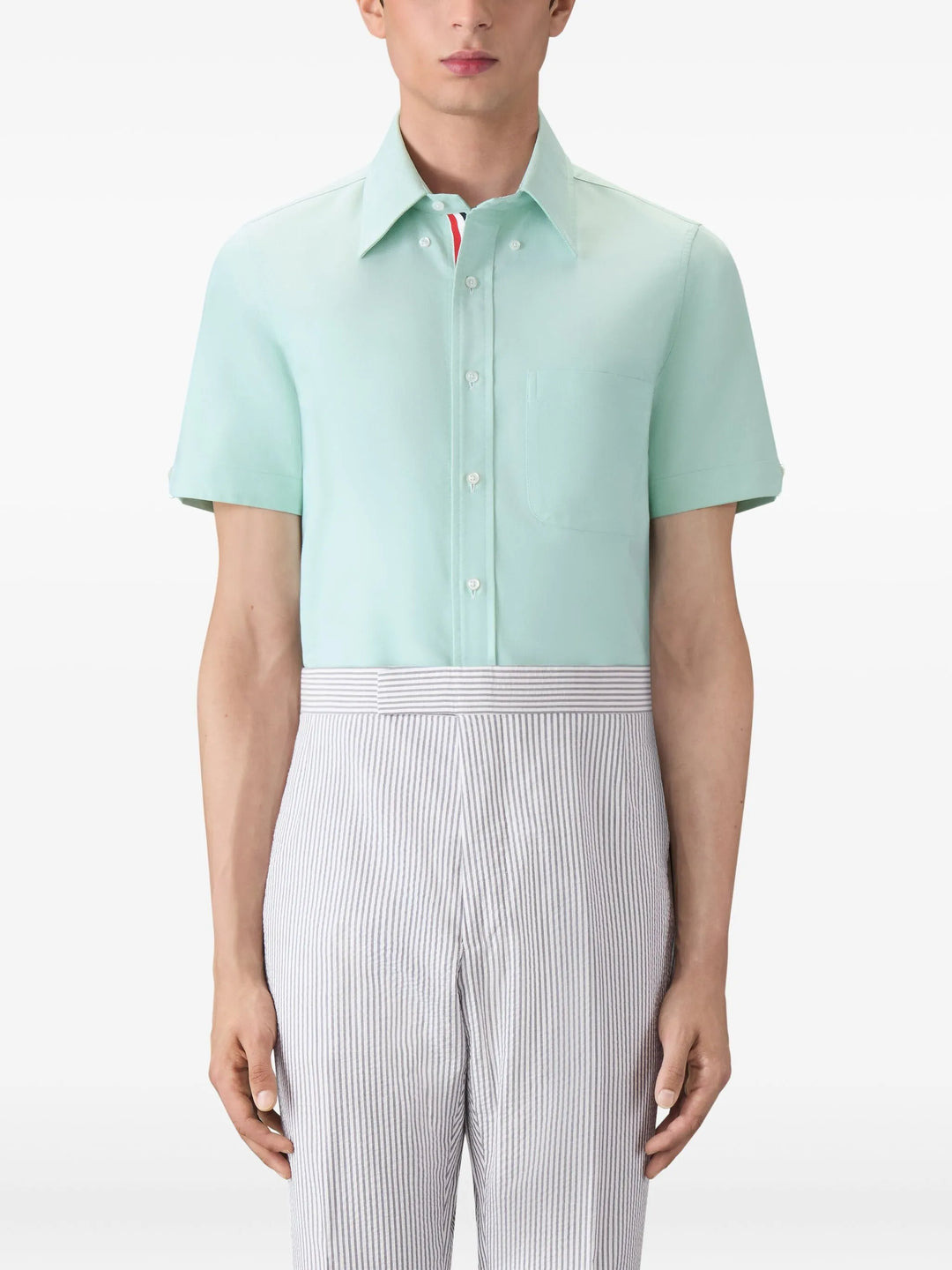 Oxford Short Sleeve Shirt Men - 3