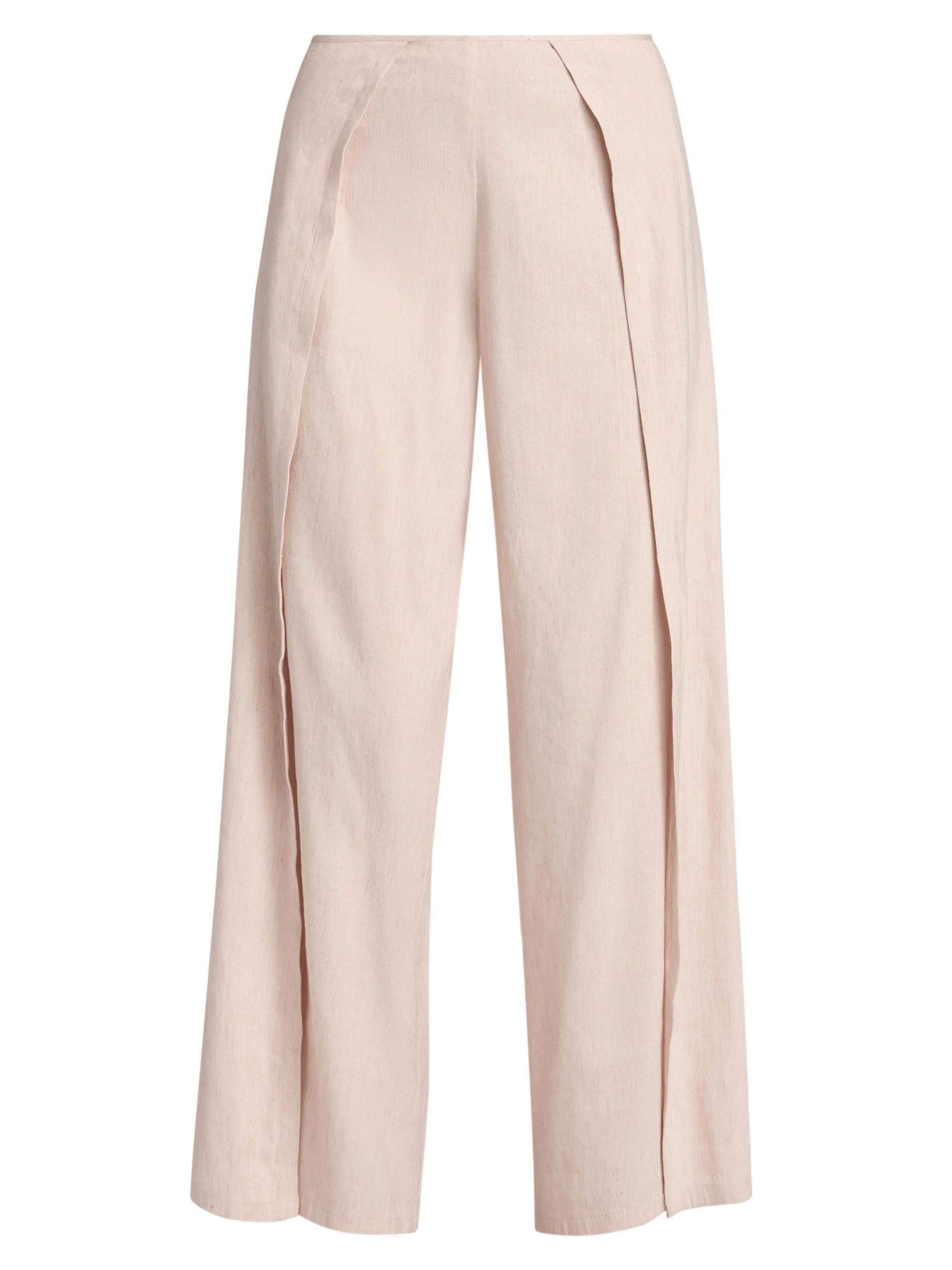 Women's Calla Slub Linen-Blend Pants - Orchid - 1
