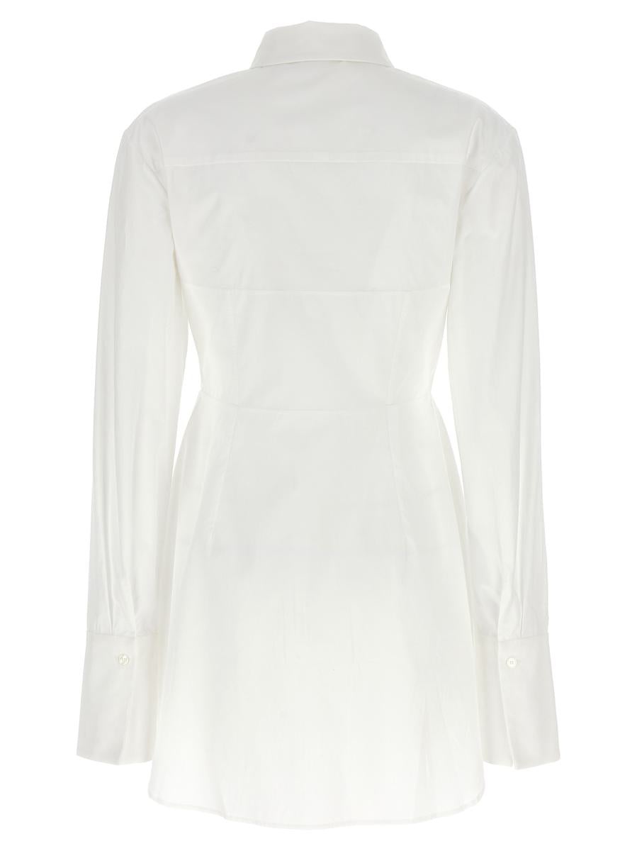 Tシャツ・カットソー Nensi Dojaka FW24 'Hybrid' shirt (NDAW24SHT031 WHITE) Nensi dojaka 'hybrid' shirt available on julian-fashion.com