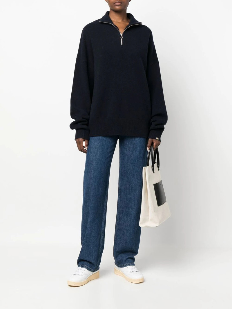 high-neck pullover jumper 3