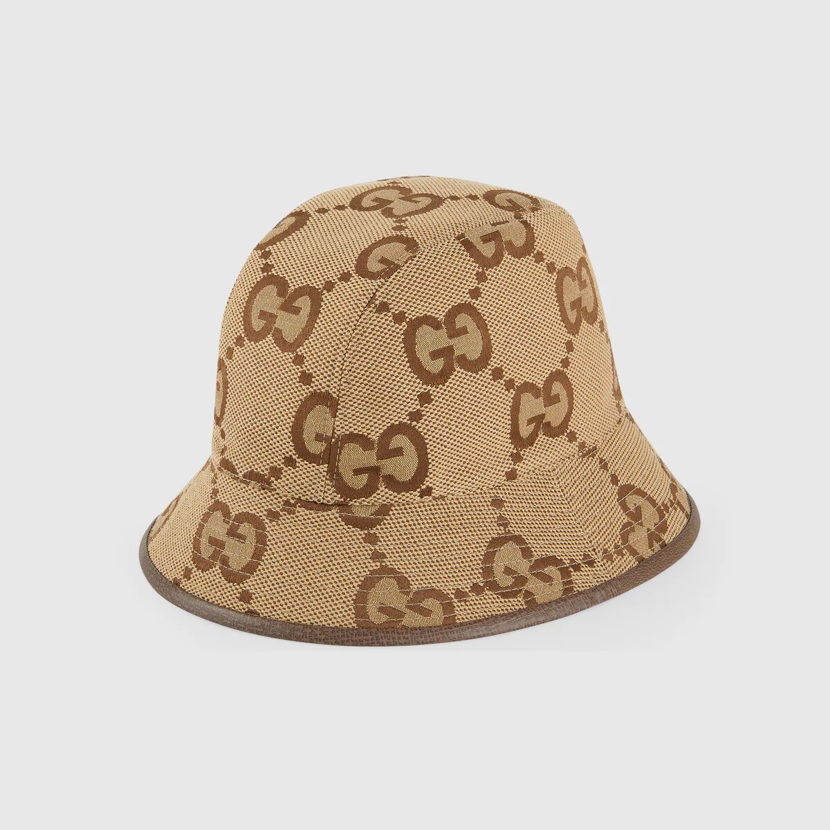 Jumbo GG canvas bucket hat - 1