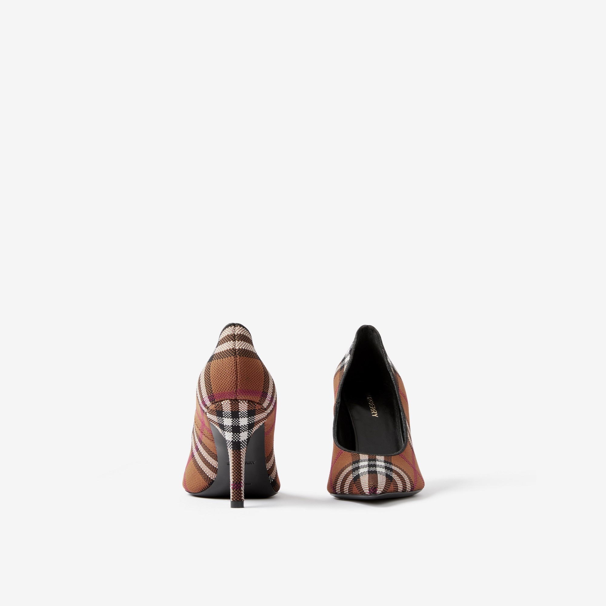 Check Point-toe Pumps - 4