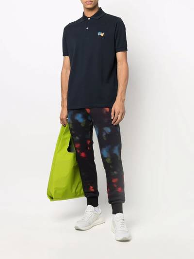 Paul Smith Paint Splatter logo-print polo shirt outlook