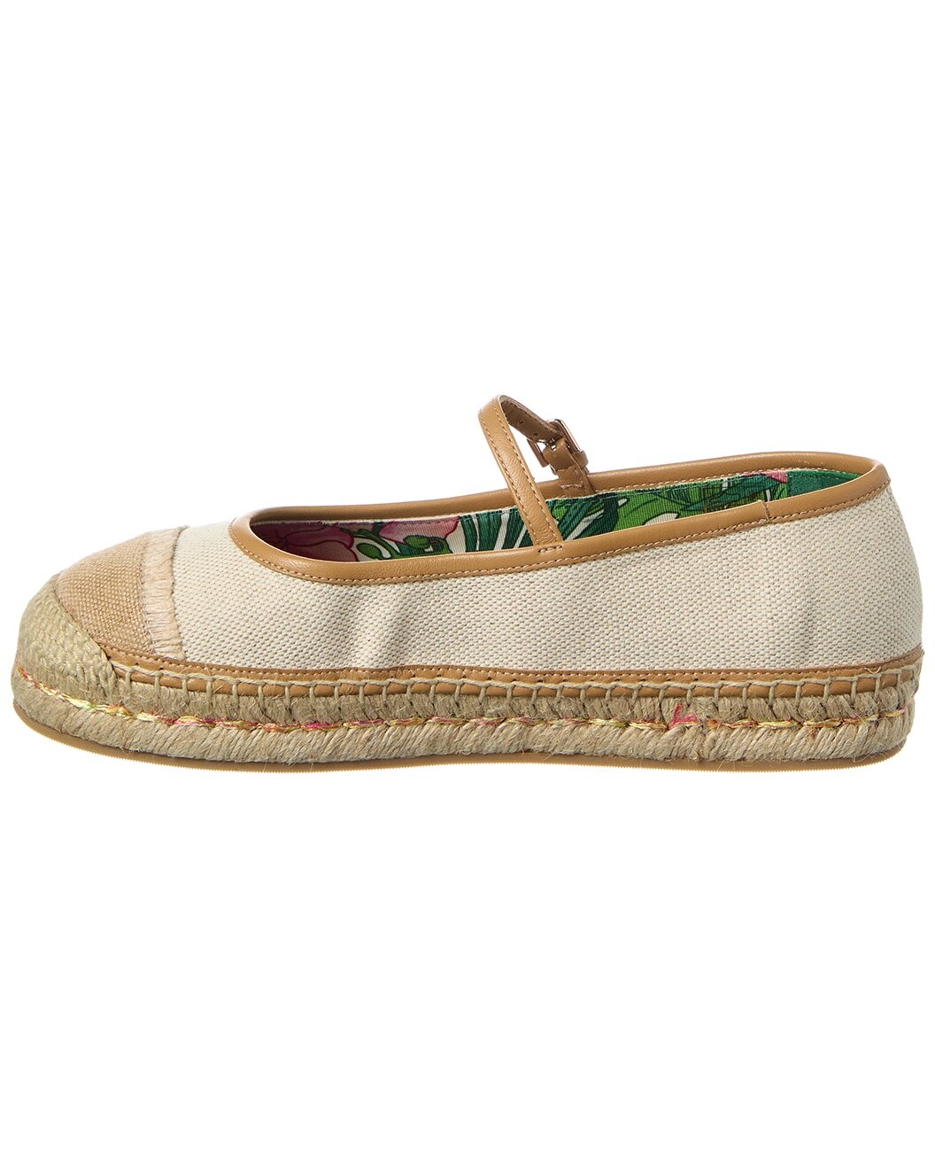 Jimmy Choo Aciel Canvas & Leather Espadrille - 2