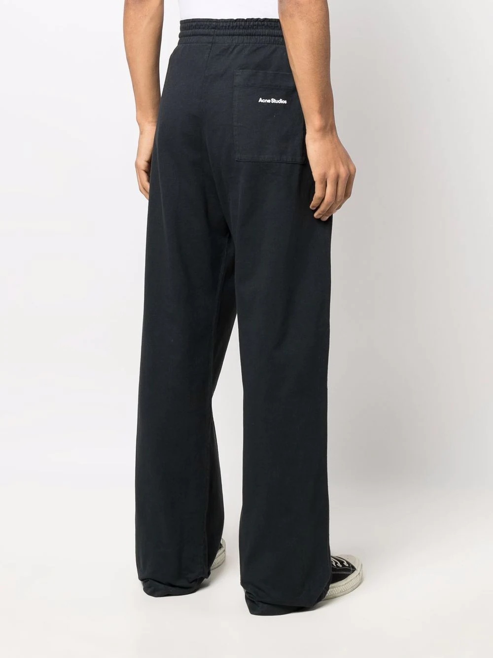 pull-on straight-leg trousers - 4