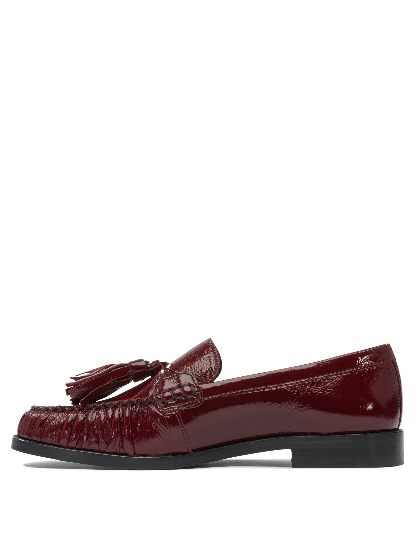 Alohas - Alohas Marietta Onix Black Leather Loafers - 3