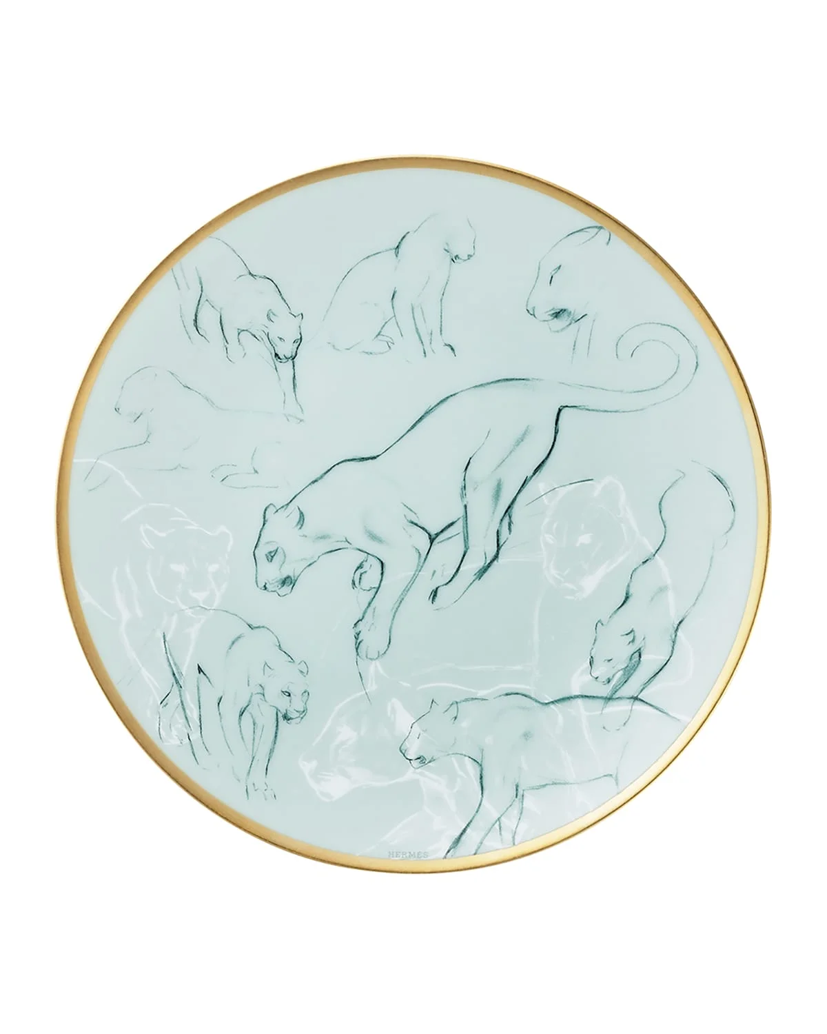 Felines Carnets d'Equateur Bread & Butter Plate - 1