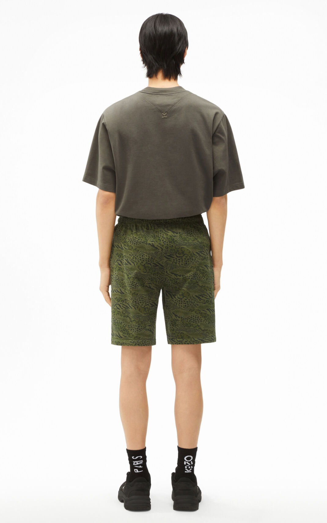 'Archive Leopard' shorts - 3