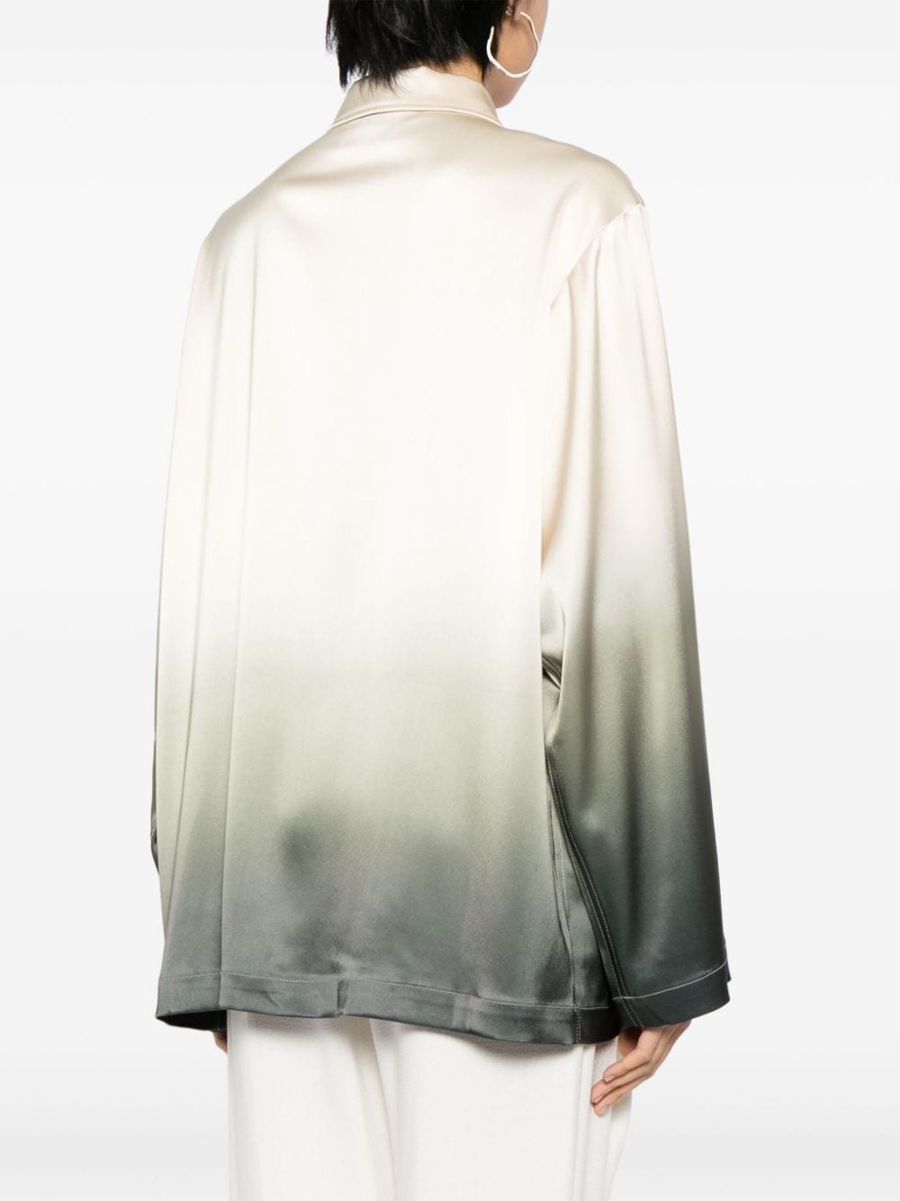 Jelmer ombrÃ©-effect satin shirt - 4