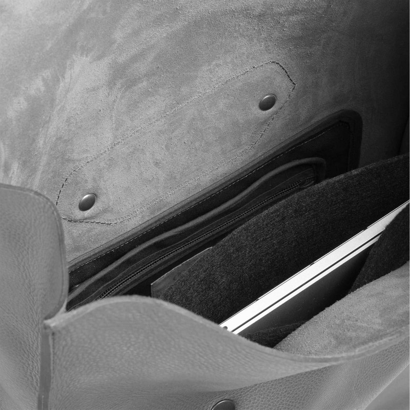PUNCHO BACKPACK - BLACK 4