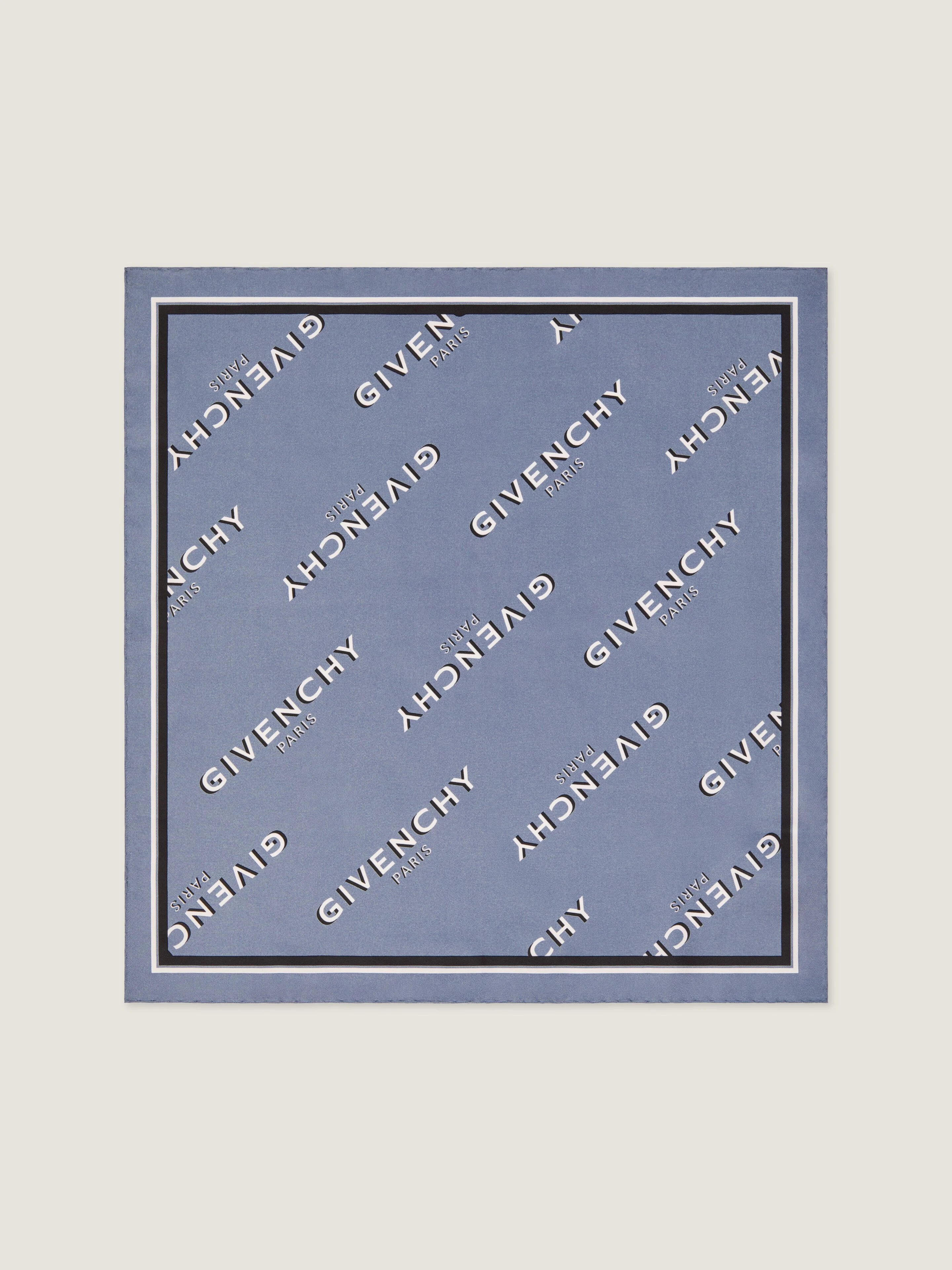 GIVENCHY SHADOW SMALL SQUARE IN SILK - 1