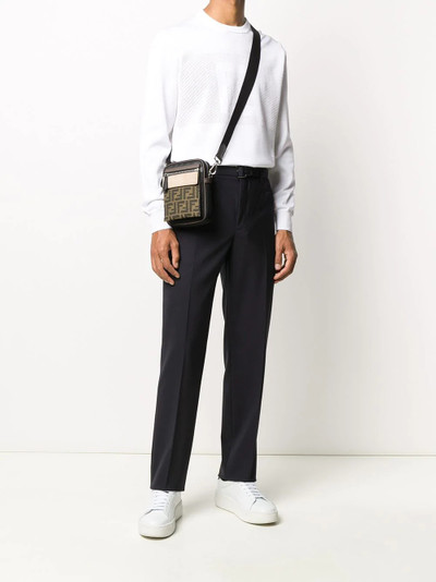 Neil Barrett straight-leg belted trousers outlook